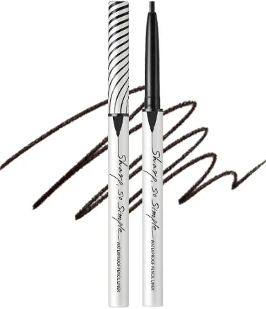 CLIO SHARP, SO SIMPLE WATERPROOF PENCIL LINER 01 BLACK