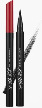 CLIO SUPERPROOF PEN LINER KILL BLACK 01 BLACK