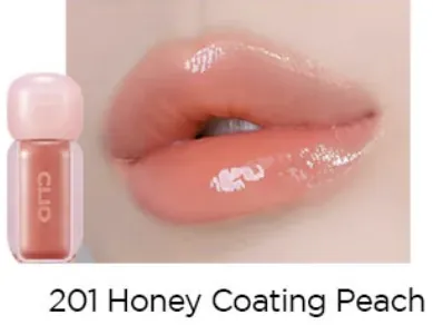 CLIO VOLUMATE GLOSS 201 HONEY COATING PEACH