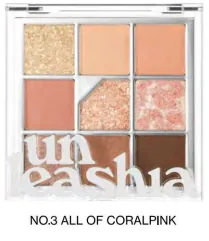 Glitterpedia Eye Palette No.3 All of Coralpink